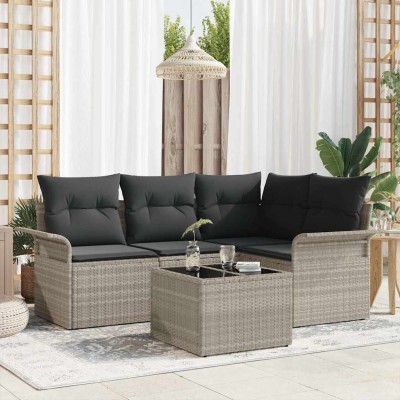 Garden sofa set with pillow...