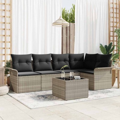 Garden sofa set with pillow...