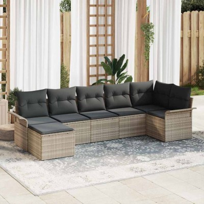 Garden sofa set with pillow...
