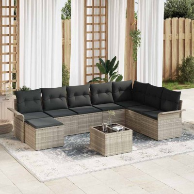 Garden sofa set with...