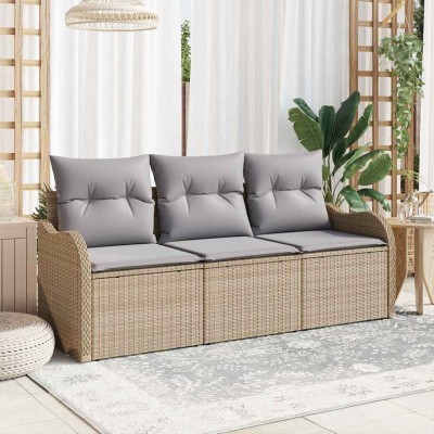 Garden sofa set with pillow...