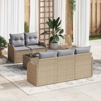 Garden Sofa Set Sand...