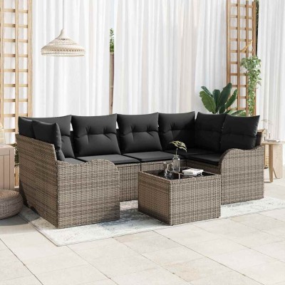 Garden Sofa Set Gray 55 x...