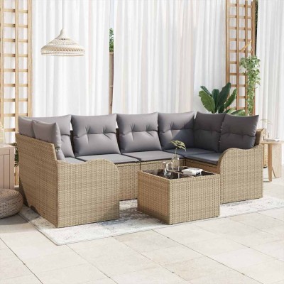 Garden Sofa Set Sand 55 x...