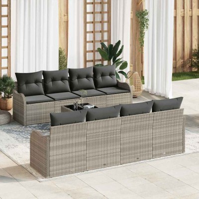 Garden Sofa Set Light gray...