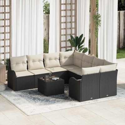 Garden sofa set with pillow...