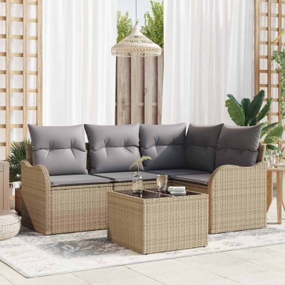 Garden sofa set with pillow...