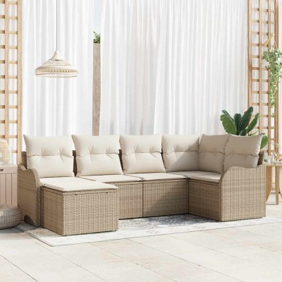 Garden sofa set with pillow...