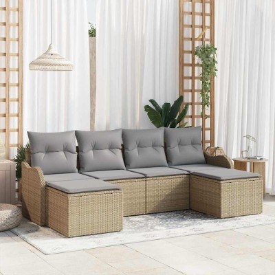 Garden sofa set with pillow...
