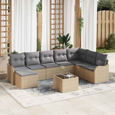 Garden Sofa Set Sand...