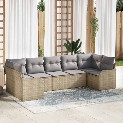 Garden Sofa Set Sand...