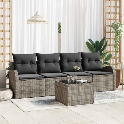 Garden Sofa Set Gray 55 x...