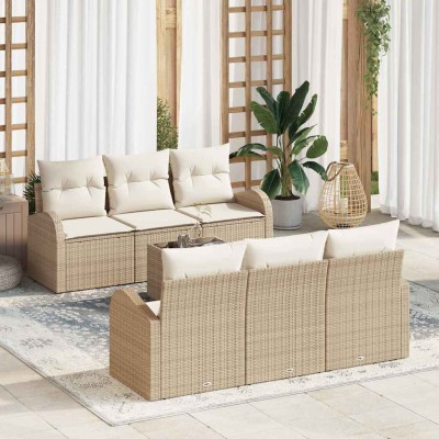 Garden Sofa Set Sand 55 x...