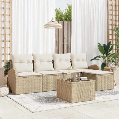 Garden sofa set with pillow...
