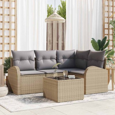Garden Sofa Set Sand...