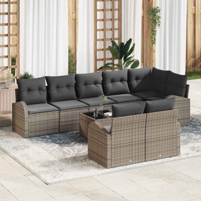 Garden Sofa Set Gray 55 x...