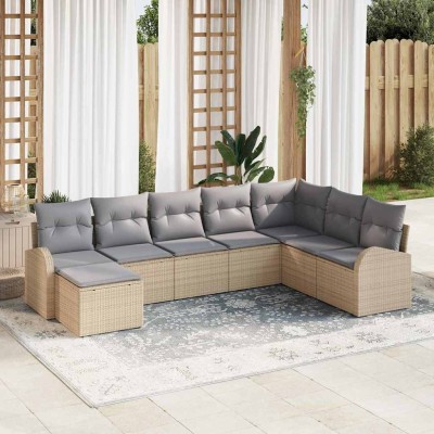 Garden sofa set with...