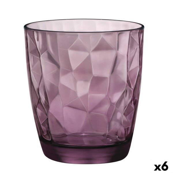 Glass Bormioli Rocco Diamond Purple Glass (390 ml) (6 Units)