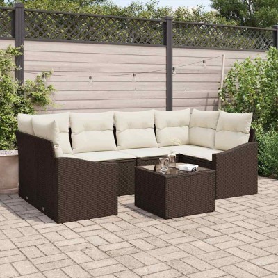 Sofos komplektas 7 pcs Ruda...