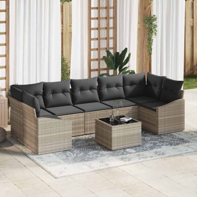 Sofa set Light gray 55 x 55...