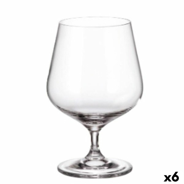 Topside komplekt Bohemia Crystal Sira Konjak 590 ml 6 Ühikut 4 Ühikut