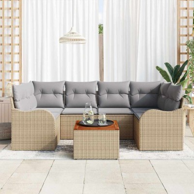 Garden sofa set with pillow...
