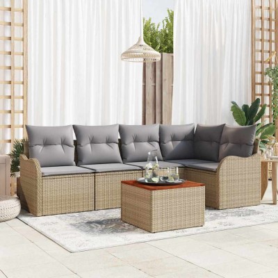 Garden sofa set with pillow...