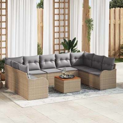 Garden sofa set with pillow...