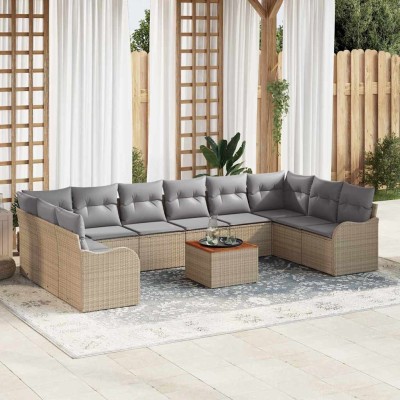 Garden sofa set with pillow...