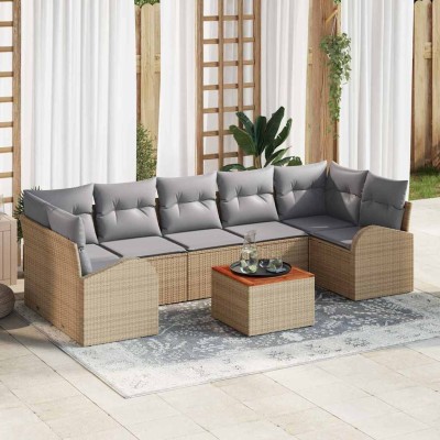 Garden sofa set with pillow...
