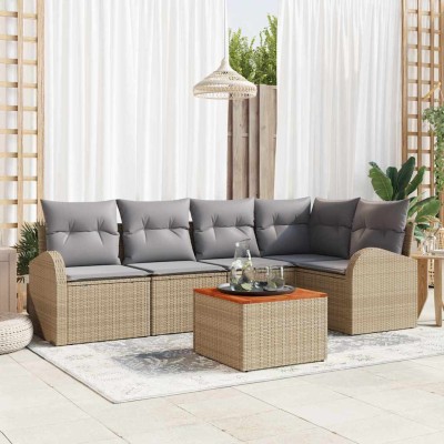Garden sofa set with pillow...
