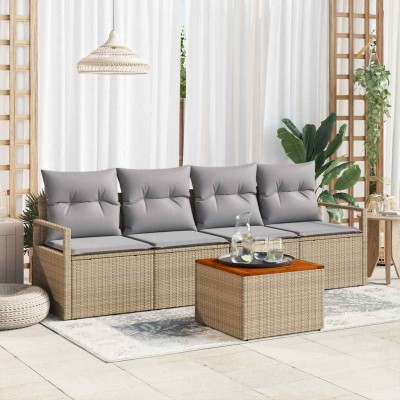 Garden sofa set with pillow...