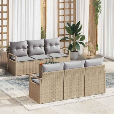 Garden sofa set with pillow...