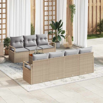Garden sofa set with pillow...