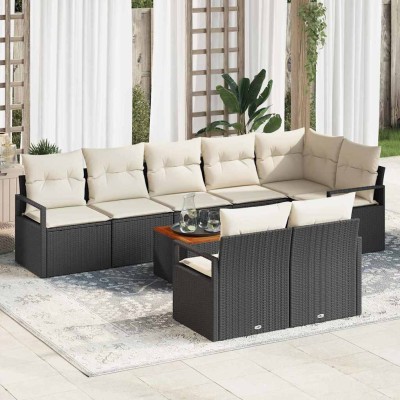 Garden sofa set with pillow...