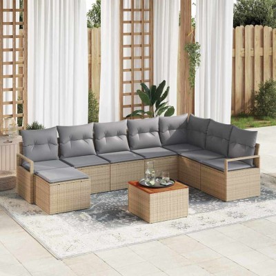 Garden sofa set with pillow...