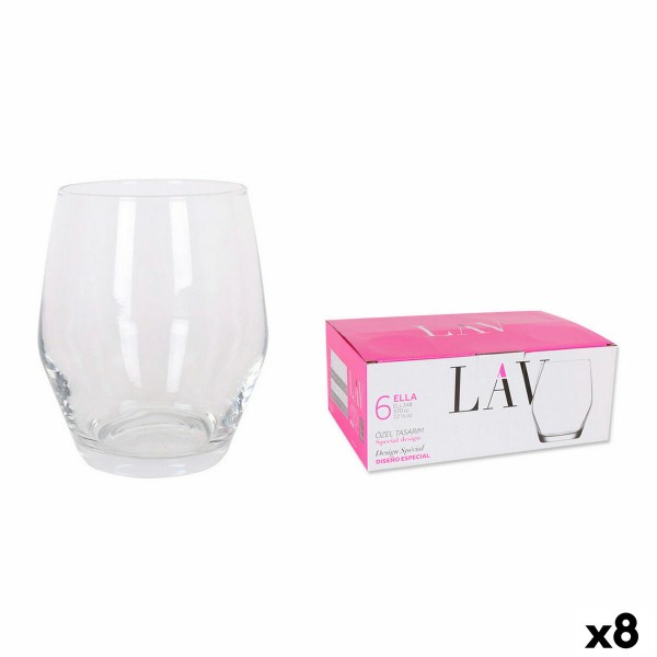 Lasisetti LAV 77824 6 Kappaletta (8 osaa) (6 pcs)