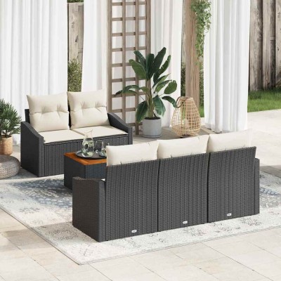Garden sofa set with pillow...