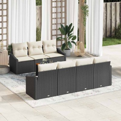 Garden sofa set with pillow...