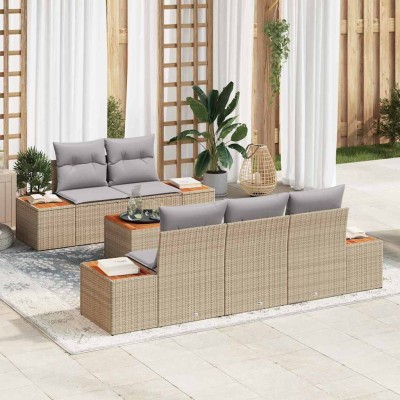 Garden sofa set with pillow...