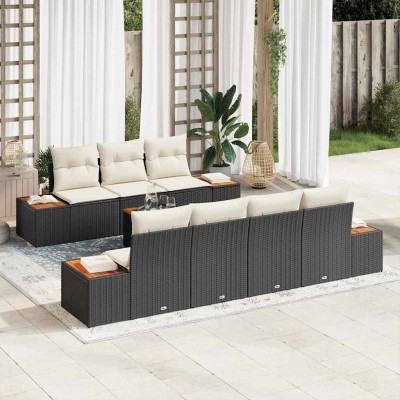 Garden sofa set with pillow...
