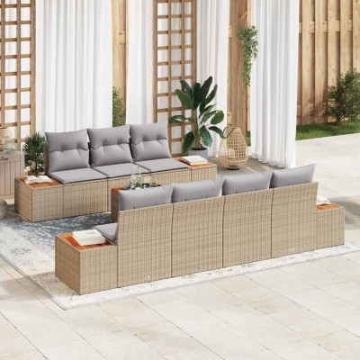Garden sofa set with...