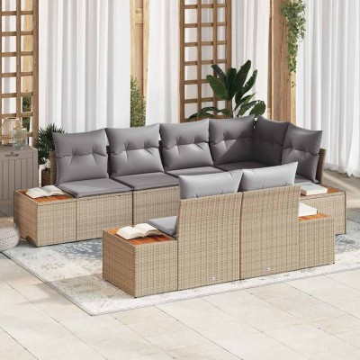Garden sofa set with pillow...