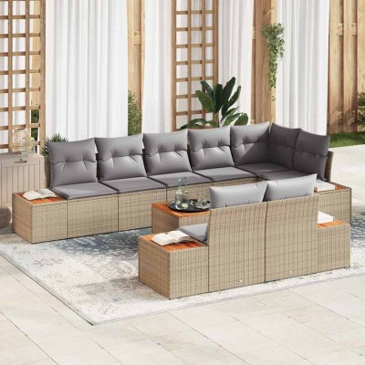 Garden sofa set with pillow...