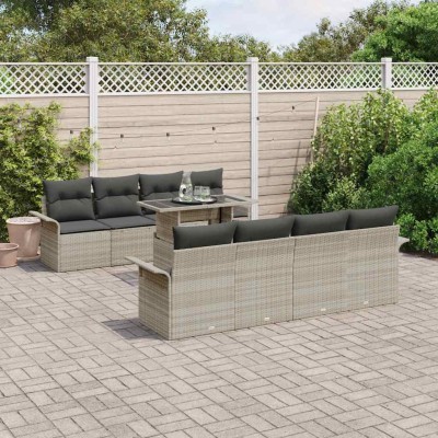 Garden sofa set with pillow...