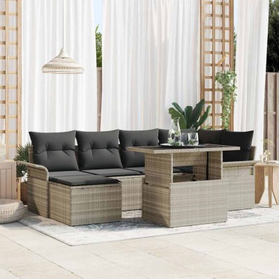 Garden sofa set with pillow...