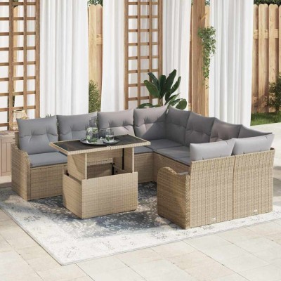 Garden sofa set with pillow...