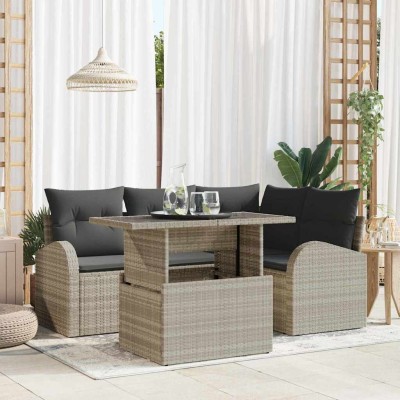Garden sofa set with pillow...