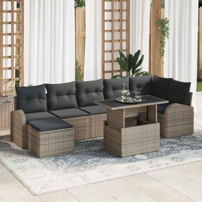 Garden sofa set with pillow...