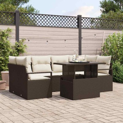 Garden sofa set with...